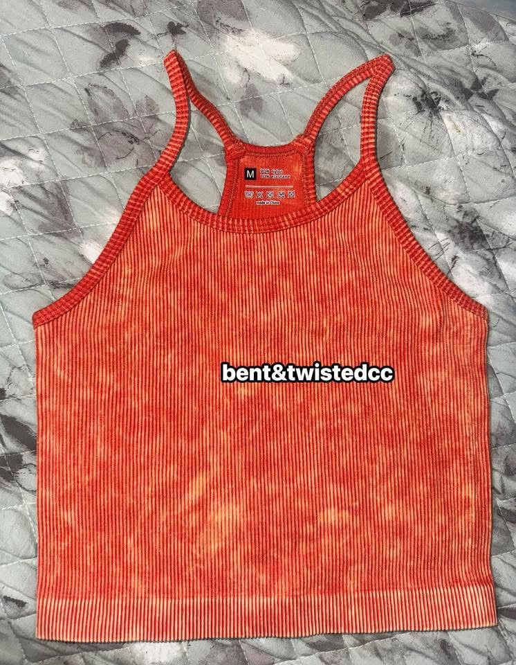ribbed tank high stretch