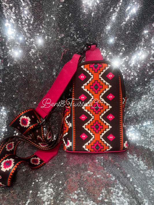 Pretty & pink sling bag