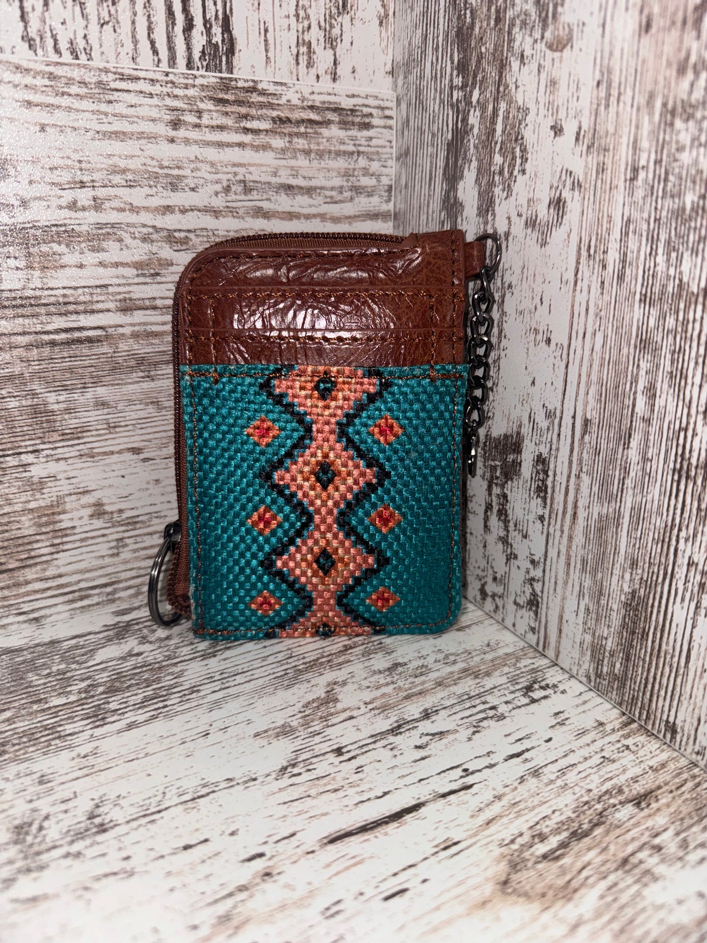 aztec card holder wallet